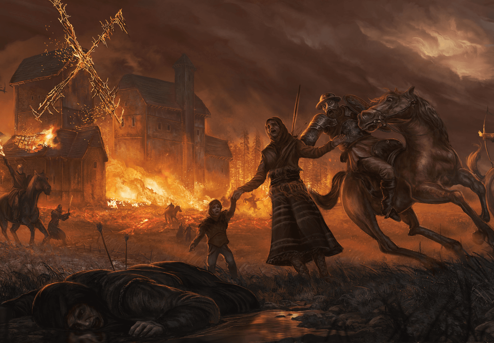 Fatebound - Dark fantasy scene